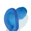 Oxballs Glowhole 1 Hollow Buttplug w/LED Insert Small - Blue Morph