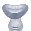 Oxballs Glowhole 1 Hollow Buttplug w/LED Insert Small - Clear