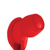 Oxballs Glowhole 1 Hollow Buttplug w/LED Insert Small - Red Morph