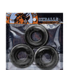 Oxballs Fat Willy 3 Pack Jumbo Cock Rings - Black