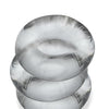 Oxballs Fat Willy 3 Pack Jumbo Cock Rings - Clear