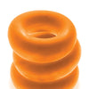 Oxballs Fat Willy 3 Pack Jumbo Cock Rings - Orange