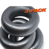 Oxballs Fat Willy 3 Pack Jumbo Cock Rings - Steel