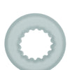 Oxballs  Axis Rib Griphold Cockring - Clear Ice