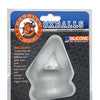 Oxballs Tri Squeeze Cocksling & Ballstretcher - Clear Ice