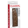 Clasix Jelly Chocolate Dream Big Vein Vibrator - Multi-speed