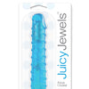 Juicy Jewels Aqua Crystal Vibrator - Blue
