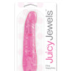Juicy Jewels Pink Sapphire Vibrator - Dark Pink