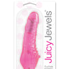 Juicy Jewels Fuschia Fantasy Vibrator - Dark Pink