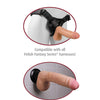 Real Feel Deluxe No. 2  6.5" Vibe Waterproof - Flesh