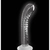 Icicles No. 88 Hand Blown Glass G-Spot Massager w/Suction Cup -  Clear