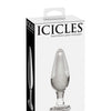 Icicles No. 26 Hand Blown Glass - Clear