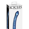 Icicles No. 29 Hand Blown Glass - Clear w/Ridges