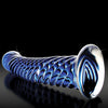 Icicles No. 29 Hand Blown Glass - Clear w/Ridges