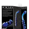 Icicles  No. 31 Hand Blown Glass - Blue G Spot