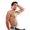 Fetish Fantasy Series 8" Vibrating Hollow Strap On - Brown