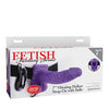 Fetish Fantasy Series 7" Vibrating Hollow Strap On w/Balls