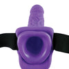 Fetish Fantasy Series 7" Vibrating Hollow Strap On w/Balls