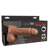 Fetish Fantasy Series 7" Hollow Rechargeable Strap On w/Remote - Assorted Colors