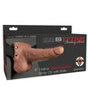 Fetish Fantasy Series 6" Hollow Rechargeable Strap On w/Remote - Assorted Colors