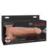 Fetish Fantasy Series 9" Hollow Squirting Strap On w/Balls