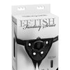 Fetish Fantasy Series Vibrating Plush Harness - Black