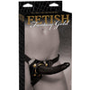 Fetish Fantasy Gold Designer Strap On w/Dildo - Black