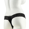 Fetish Fantasy Series Hanky Spank Me Plus Size Vibrating Panties - Black