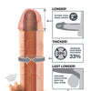 Fantasy Xtensions Vibrating Real Feel 2" Extension w/Ball Strap