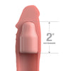 Fantasy X-tensions Elite 8" Sleeve w/2" Plug - Light