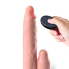 Fantasy X-tensions Elite 9" Sleeve Vibrating 3" Plug w/Remote - Light