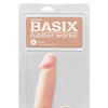 Basix Rubber Works 6" Dong - Flesh