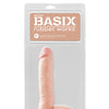 Basix Rubber Works 9" Dong w/Suction Cup - Flesh