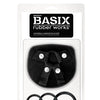 Basix Rubber Works Universal Harness Plus Size - Black