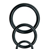 Basix Rubber Works Universal Harness Plus Size - Black