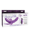 Fetish Fantasy Elite Vibrating Double Delight Strap On - Purple