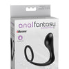 Anal Fantasy Collection Ass Gasm Cockring Plug - Black