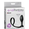 Anal Fantasy Ass-Gasm Cockring Beginners Plug - Black