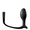 Anal Fantasy Ass-Gasm Cockring Beginners Plug - Black