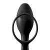 Anal Fantasy Ass-Gasm Cockring Beginners Plug - Black