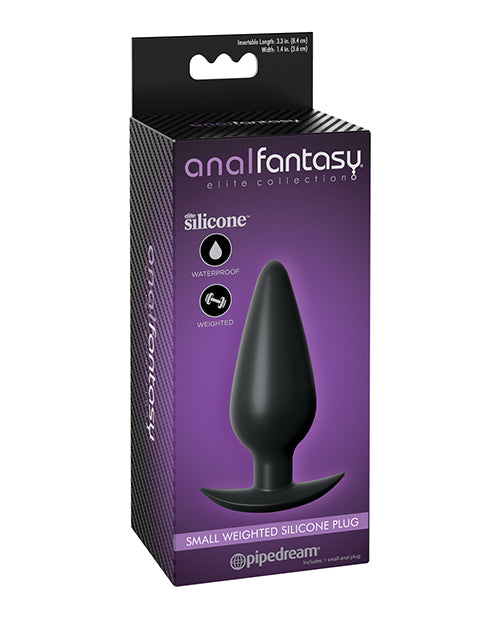 Anal Fantasy Elite Collection Silicone Plug - Small