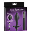 Anal Fantasy Elite Collection Auto Throb Inflatable Vibrating Plug - Black