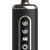 Anal Fantasy Elite Collection Auto Throb Inflatable Vibrating Plug - Black
