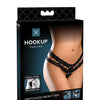 Hookup Panties Crotchless Secret Gem Black S-L