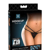 Hookup Panties Remote Triple Teaser Black S-L