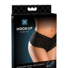 Hookup Panties Pleasure Pearl Boy Shorts Black S-L