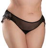 Hookup Panties Remote Princess Panty Black XL-XXL