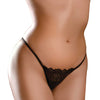 Hookup Panties Remote Lace Peek A Boo Black S-L