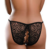 Hookup Panties Remote Lace Peek A Boo Black S-L