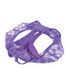 Fantasy For Her Crotchless Panty Thrill Her - Purple